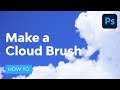 How to Make a Cloud Brush in Photoshop | Photoshop Tutorial