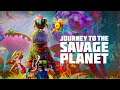 Дико красивая планета в Journey To The Savage Planet