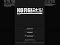 Korg DS 10 Synthesizer USA - Nintendo DS