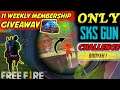 Only Sks Challenge- 11 weekly Membership Giveaway- Romeo Free Fire🙂