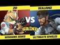Smash Ultimate Tournament - ZD (Fox) Vs. Wal00gi (Snake) The Grind 93 SSBU Winners Semis