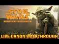 Star Wars Tales From The Galaxy's Edge LIVE CANON Walk Through! NEW Star Wars CANON Gameplay!