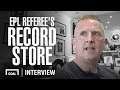 The EPL referee who opened up a record store