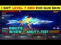 XM8 EVO GUN EMOTE | Next Evo Gun Free Fire Full Details XM8 LEVEL 7 Gameplay
