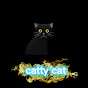 catty cat on fire