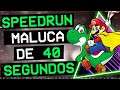 A Speedrun BIZARRA de 40 segundos de Super Mario World, e o record brasileiro superado!