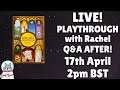 Biblios: Quill and Parchment - Live Playthrough THEN Q&A with Rachel