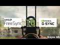 Enabling G-Sync on a FreeSync monitor | G-Sync On vs G-Sync Off comparison (MSI G241)