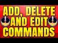 How to Add, Delete and Edit StreamElements Commands as a Moderator