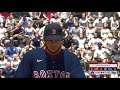 MLB The Show 20 (PS4) (Boston Red Sox Season) Game #75: BOS @ CHC