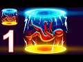Portals Experiment - Gameplay Part 1 All Levels 1 - 17 (Android, iOS) #1