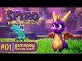 Spyro Trilogia - Nintendo Switch - # 01 Gameplay | Spyro Reignited Trilogy | PT-BR