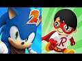 Tag with Ryan Vs. Sonic Dash 2: Sonic Boom (iOS Games)