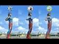 Ultraman Zero - Comparison - Ultraman Fighting Evolution 0