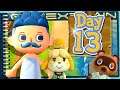 Animal Crossing: New Horizons - Day 13: Able Sisters?! + Bigger Home! (Journal)