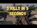 Call of Duty Warzone Triple Kill in 5 Seconds | #Shorts