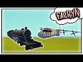 Cool Trains And Flying Planes! | Scrap Mechanic Creations