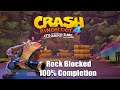 Crash Bandicoot 4 - Rock Blocked Level 100% Walkthrough (All Gems, Boxes, New Outfit)
