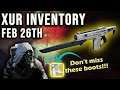 Destiny 2 - Where is Xur - Feb 26th - Xur Location & Inventory - Monte Carlo