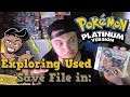 Exploring USED Pokemon Platinum Save File!