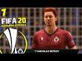 FIFA 20 КАРЬЕРА ИГРОКА - ДЕБЮТ В ЕВРОКУБКАХ - ЛИГА ЕВРОПЫ В КАРЬЕРЕ ИГРОКА #7