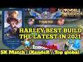 HARLEY BEST BUILD 2021 | Top Global Harley 5K iXandeR  / Mobile Legends