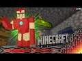 Iron Man the iron golem & new mine shaft - Addicted to Minecraft #3