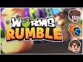 Let's Play Worms Rumble: Worms, But Realtime (ft. @Retromation & @wanderbots)