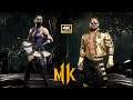 Mortal Kombat 11 Johnny Cage vs Kitana 4K [ No - HUD ]