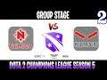 Nemiga vs HellRaisers Game 2 | Bo3 | Group Stage Dota 2 Champions League 2021 Season 5