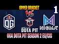 OG vs Nigma Game 1 | Bo3 | Upper Bracket OGA Dota PIT Season 2 | DOTA 2 LIVE