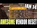 The Division 2 AWESOME VENDOR & CASSIE MENDOZA RESET | MUST BUY GEAR, WEAPONS AND MODS!