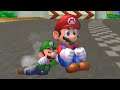 What if Mario & Luigi lost their Kart in Mario Kart Double Dash
