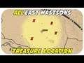 ALL East Wastsons Treasure Map Location