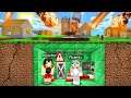 Minecraft: BUNKER vs LLUVIA de METEORITOS 💥😰¿SOBREVIVIREMOS AL APOCALIPSIS de MINECRAFT?!