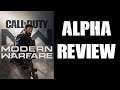 COD Modern Warfare 2019 Alpha Review: What Have We Learnt? (PS4)