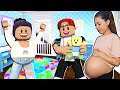 GETTING OUR HOUSE READY FOR THE BABY! - Roblox (Bloxburg)