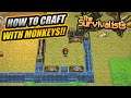 How To CRAFT ITEMS Using MONKEYS In The Survivalists!! || The Survivalists!
