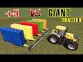 Land Of Colors! GIANT TRACTOR vs FIVE WRAPPERS! | Farming Simulator 19