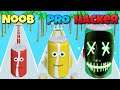 NOOB vs PRO vs HACKER in Juice Run