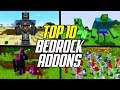 Top 10 Minecraft Bedrock Addons (Best Addon Packs: Windows 10/PE Edition)