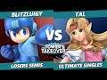 Tower's Takeover 20 Losers Semis - BlitzLuigy (Mega Man) Vs. Tal (Zelda) SSBU Ultimate Tournament