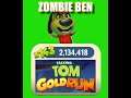 ZOMBIE BEN - Talking Tom Gold Run
