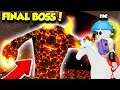 CHALLENGING THE FINAL MAGMA BOSS IN WIZARD SIMULATOR WITH LEGENDARY ITEMS! (Roblox)
