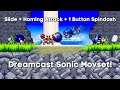 Dreamcast Sonic Is Here! - Slide and 1 Button Spindash + Homing Attack!!!! - Mania Mod Showcase