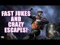 FAST JUKES AND CRAZY ESCAPES! Survivor Gameplay Dead By Daylight