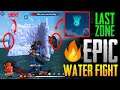 Freefire : MOST EPIC Last Circle Water Fight Ever in Custom Room! Every Freefire Player Must Watch!