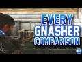Gears of War GNASHER COMPARISON (Gears 1-5)