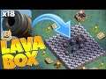 LAVA BOX!! Its TOO HOT!! "Clash Of Clans" BH9 Troll BOX!!