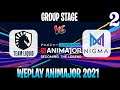 Liquid vs Nigma  Game 2 | Bo2 | Group Stage WePlay AniMajor DPC 2021 | DOTA 2 LIVE